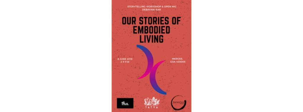 Our Stories of Embodied Living | Sadhana Dell ‘Arte, Merces, June 8th